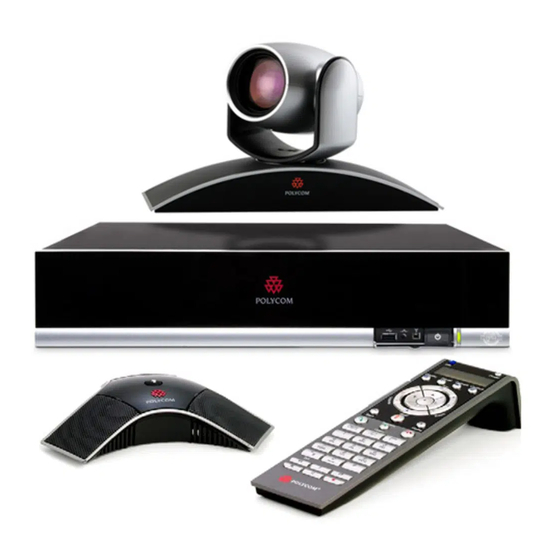 Polycom HDX 8000 Série Manuels