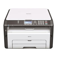 Ricoh SP 213SFNw Guide Utilisateur