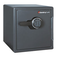 Sentrysafe Fire-Safe Manuel Du Propriétaire
