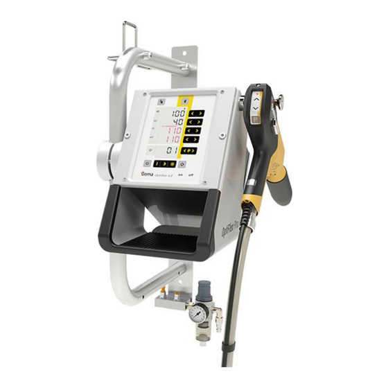 Gema OptiFlex Pro W Mode D'emploi Et Liste Des Pièces Détachées