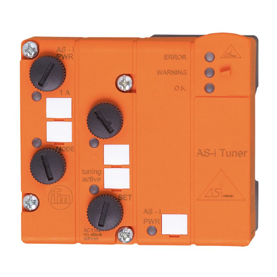 IFM Electronic ASinterface AC1146 Notice De Montage