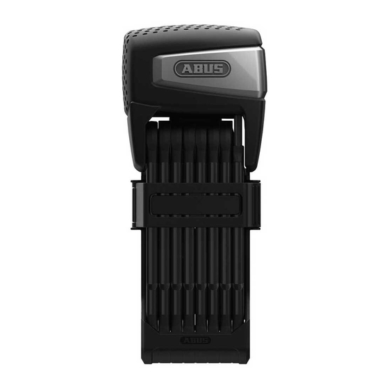 Abus Bordo 6500A Instructions D'utilisation