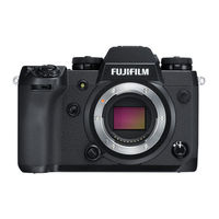 Fujifilm X-H1 Manuel Du Propriétaire