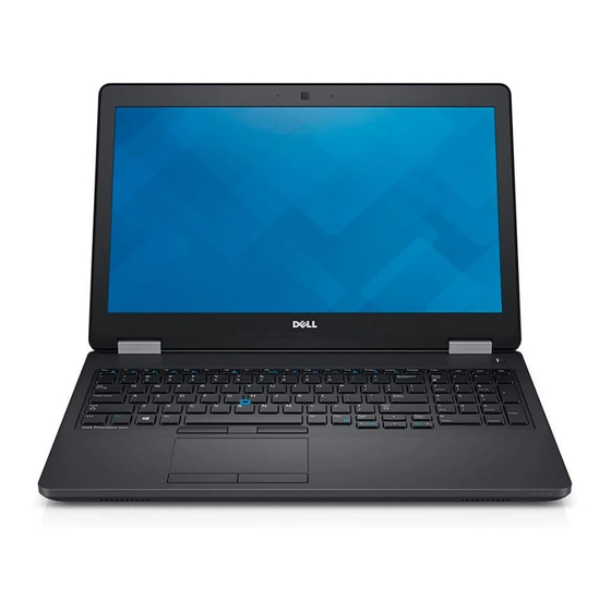 Dell Precision 3510 Manuel Du Propriétaire