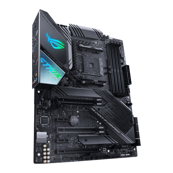 Asus ROG STRIX X570-F GAMING Mode D'emploi