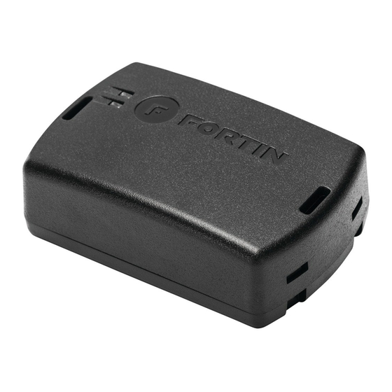 Fortin EVO KEY Schéma D'installation
