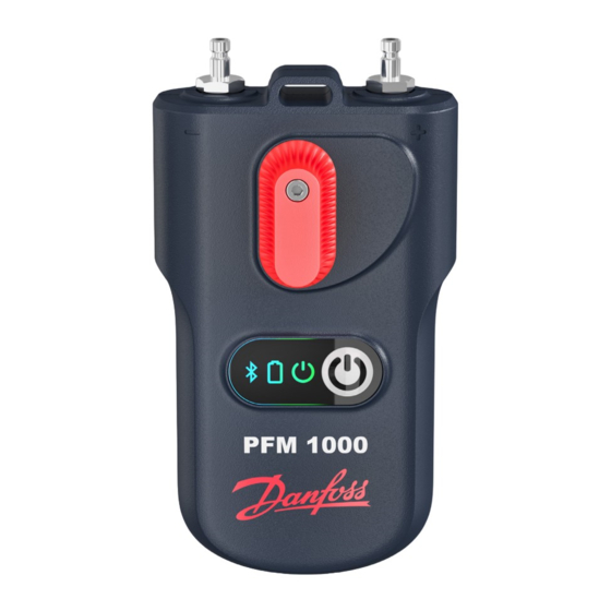 Danfoss PFM 1000 Mode D'emploi