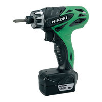 Hitachi DB 10DL Mode D'emploi