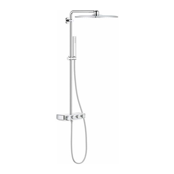 Grohe RAINSHOWER SMARTCONTROL 26 507 Instructions De Montage