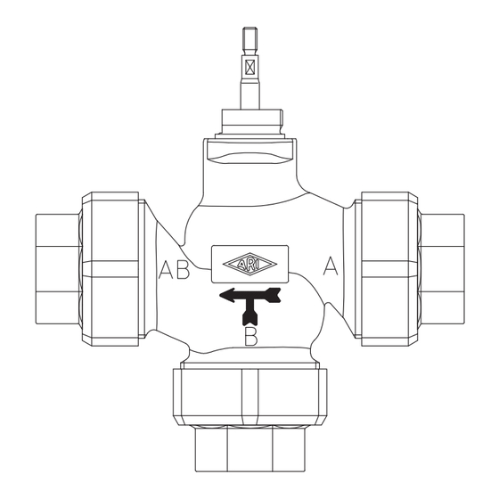 ARI ARMATUREN STEVI 485 Serie Instructions De Montage Et De Service