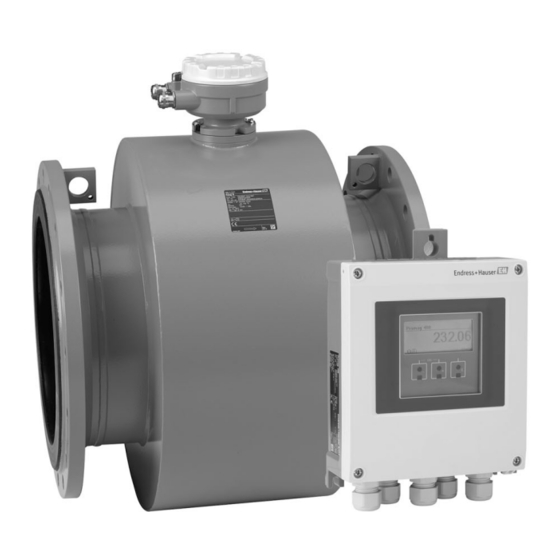 Endress+Hauser Proline Promag W 400 Information Technique