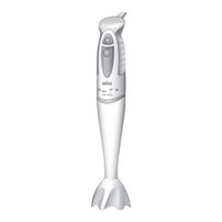 Braun Multiquick MR 4000 Mode D'emploi