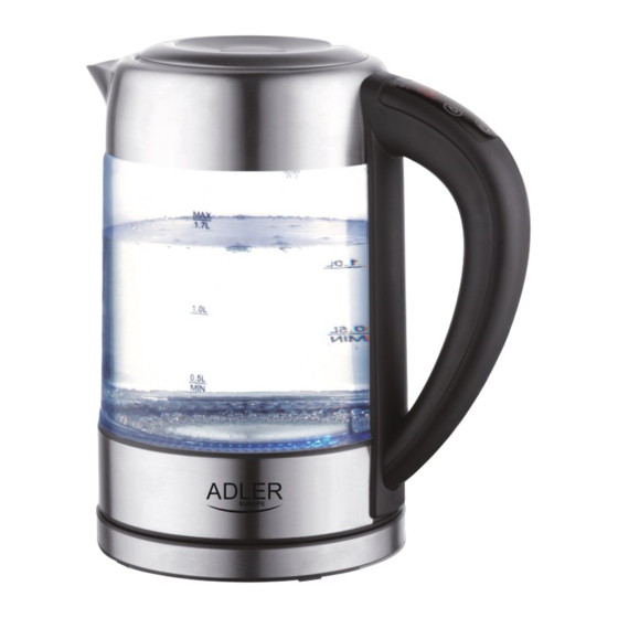 Adler europe AD 1247 Mode D'emploi