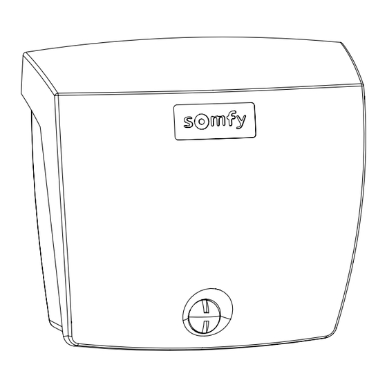 SOMFY Rollixo Optimo RTS Manuel D'installation