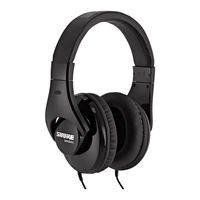 Shure SRH240A Mode D'emploi