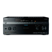 Sony STR-DA5400ES Mode D'emploi