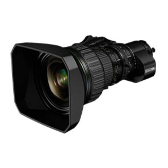 FujiFilm FUJINON UA24x7.8BEZD-T9V Mode D'emploi