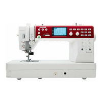 Janome Memory Craft 6650 Mode D'emploi