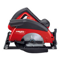 Hilti WSC 55 Mode D'emploi