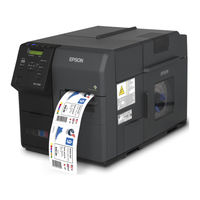 Epson ColorWorks TM-C7500 Guide Rapide