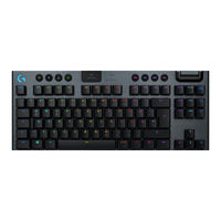 Logitech G G915 TKL Mode D'emploi