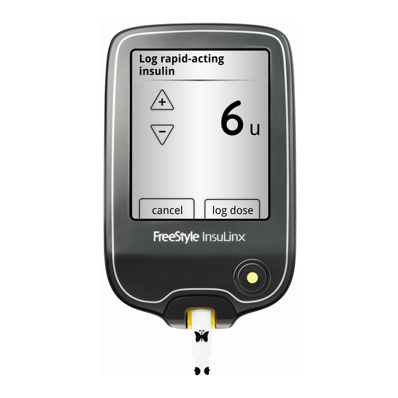 Abbott FreeStyle InsuLinx Guide De L'utilisateur