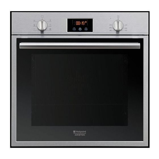 Hotpoint Ariston UT 89 S P X/HA Mode D'emploi