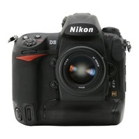 Nikon D3 Manuel D'utilisation