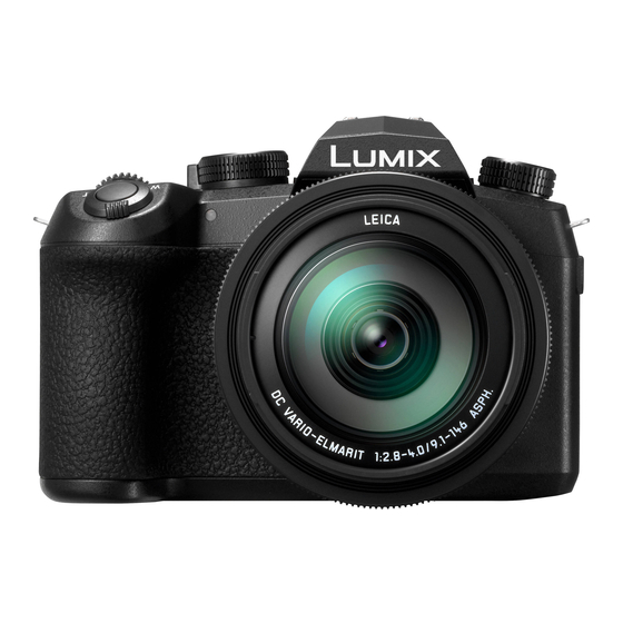 Panasonic LUMIX DC-FZ1000M2 Manuel D'utilisation