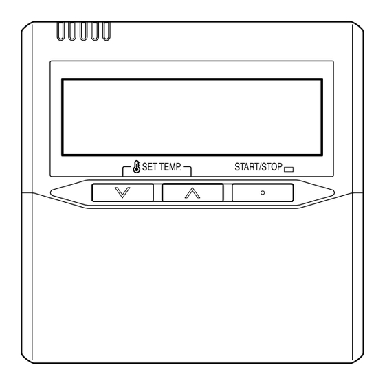 Fujitsu AIRSTAGE UTY-RNK Serie Mode D'emploi