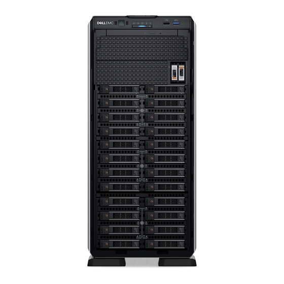 Dell EMC PowerEdge T550 Guide De Référence Rapide