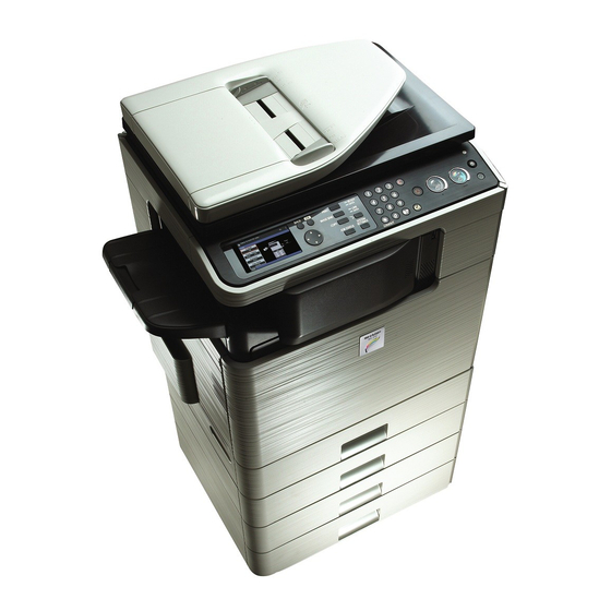 Sharp MX-C310 Guide De Démarrage Rapide