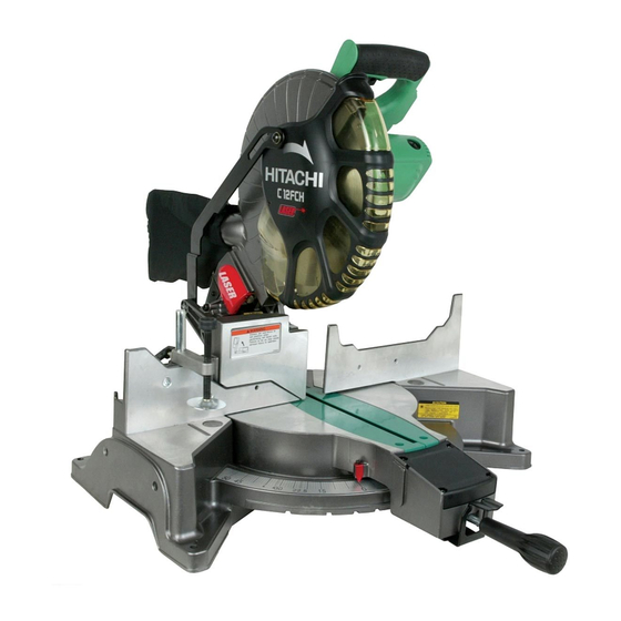 Hitachi Koki C12LCH Mode D'emploi