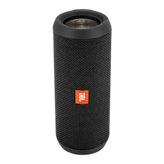Harman JBL FLIP 3 STEALTH EDITION Guide De Démarrage Rapide
