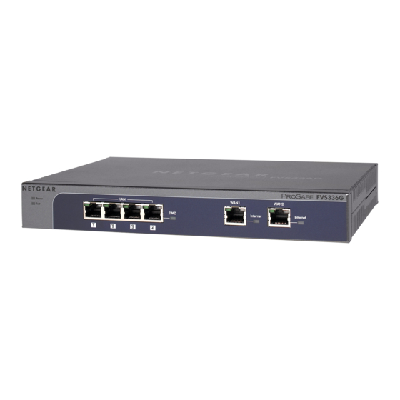 NETGEAR ProSafe FVS336G v3 Guide D'installation