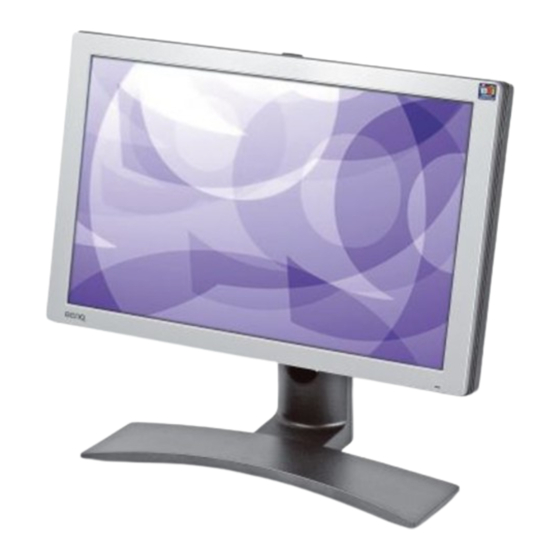 BenQ FP71W Manuel De L'utilisateur