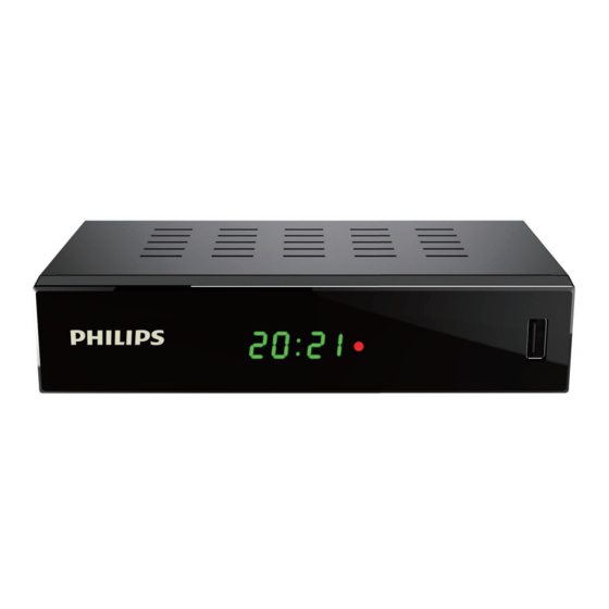 Philips DTR3600 Manuel De L'utilisateur