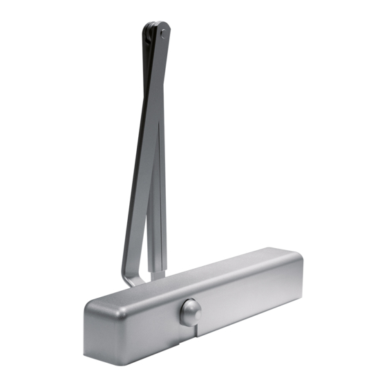 dorma 8600 DS Instructions D'installation