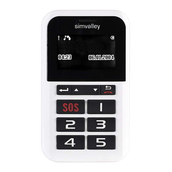 Simvalley Mobile Pico RX-902 Mode D'emploi