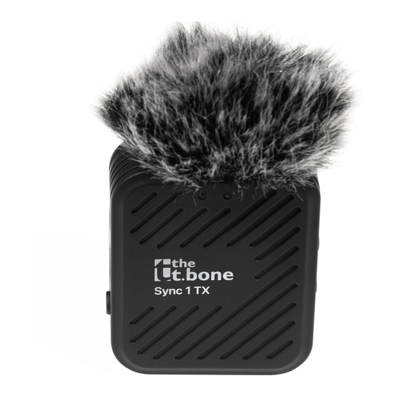 thomann the t.bone Sync 1 Guide De Démarrage Rapide