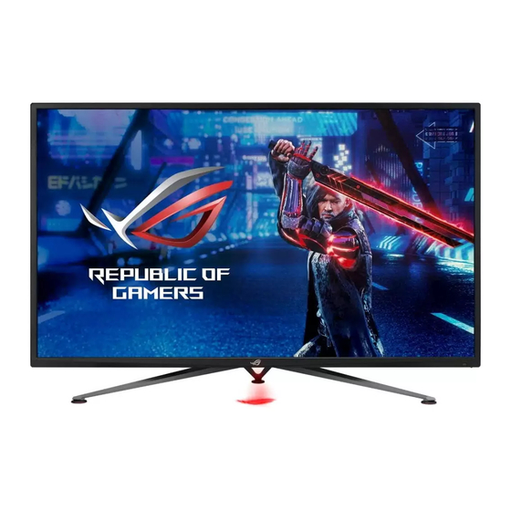 Asus ROG STRIX XG438 Mode D'emploi