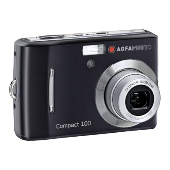 AgfaPhoto Compact 100 Manuel D'utilisateur