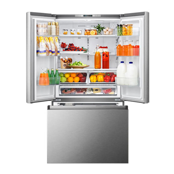 Hisense RF266C3FSE Guide D'utilisation Et D'entretien