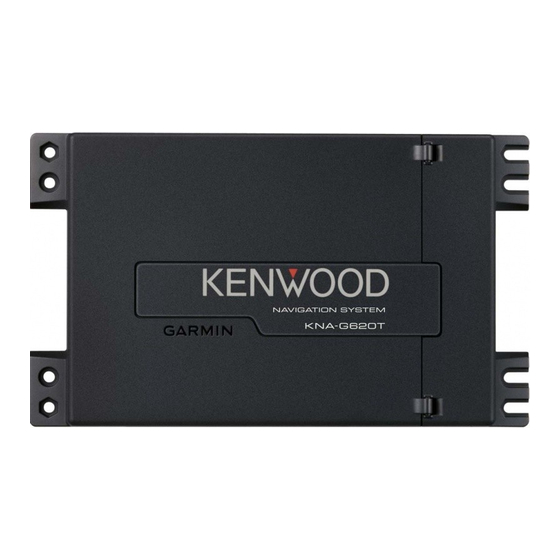 Kenwood KNA-G620T Manuel D'installation