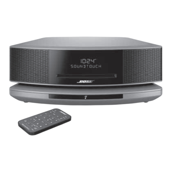 Bose Wave SoundTouch Notice D'utilisation