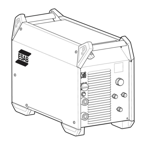 ESAB Warrior 500i CC/CV Manuel D'instructions