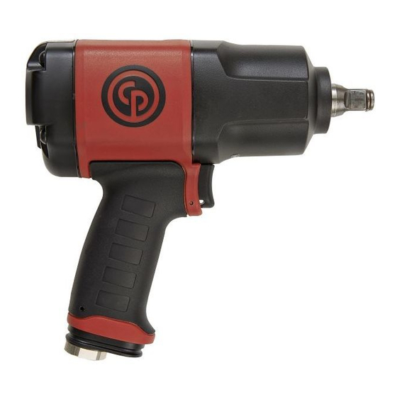 Chicago Pneumatic CP7748 Série Manuel D'utilisation