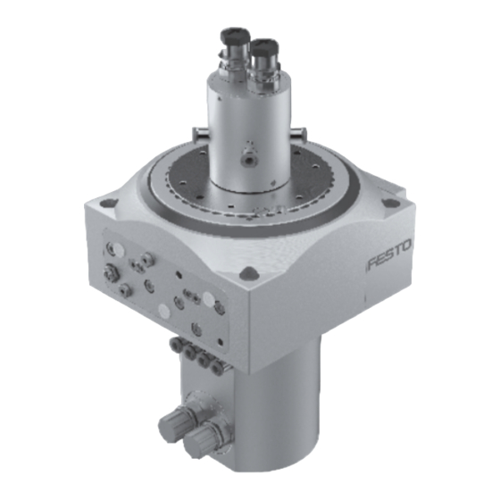 Festo DHTG P4 Serie Notice D'utilisation