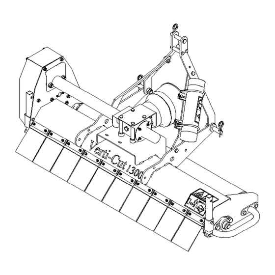 Redexim Verti-Cut 1300 Mode D'emploi