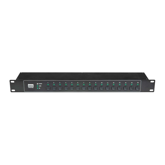 SHOWTEC Quick DMX Rack Manuel